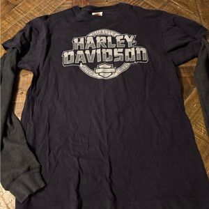 Harley-Davidson Black Long Sleeve T-Shirt